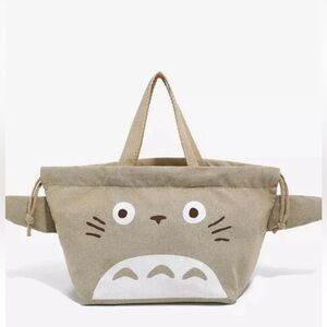 My Neighbor Totoro Lunch Drawstring Bag Big Totoro With Ears Studio Ghibli New